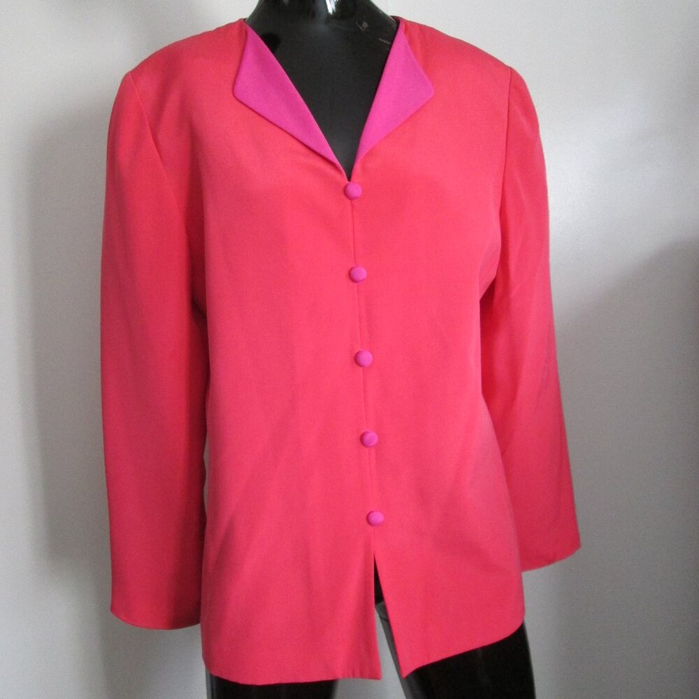 NWT SHOMI by Miller Shor silk jacket